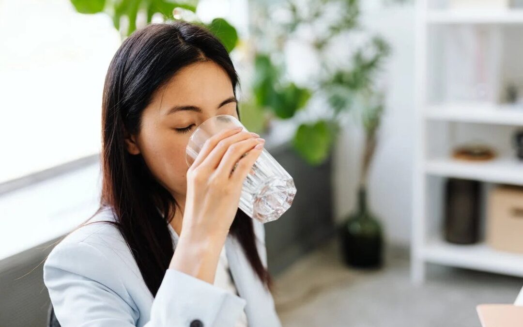 Three reasons to drink water at work